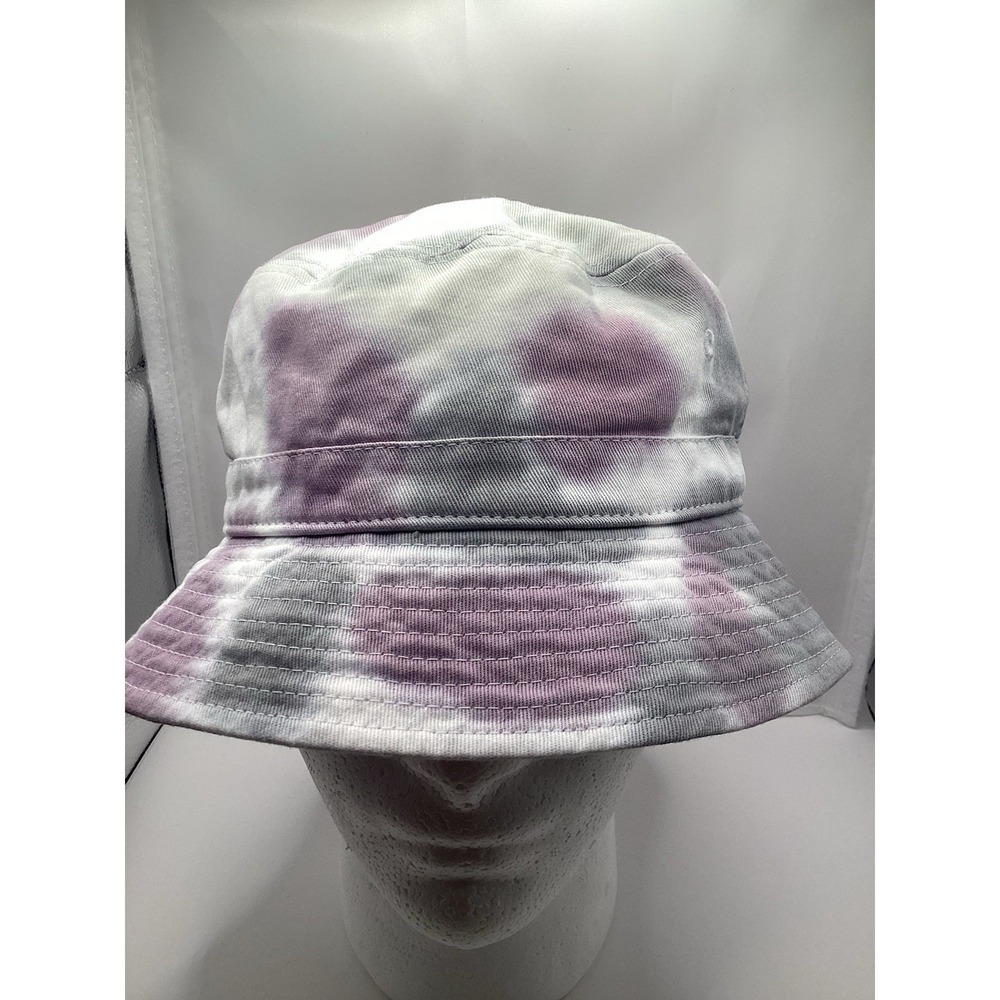NWT Unisex Urban Outfitters tie-dye‎ bucket hat OSFM White/gray